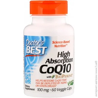   Doctor`S Best  Q10 Doctor "s Best   100  BioPerine 60   (DRB00069)