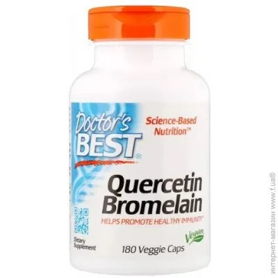   Doctor`S Best Quercetin Bromelain 180 Veg Caps (000018753)