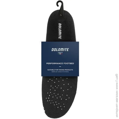Dolomite  Perfomance Footbed 43.5 Black (1099-2972024313)