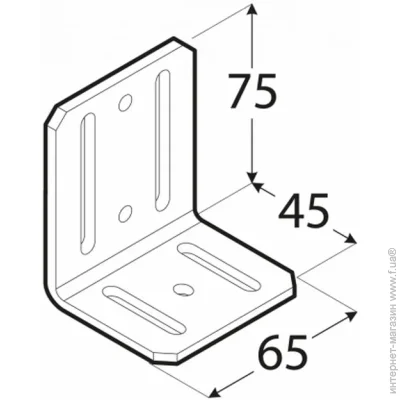 Domax   L- 75x45x65  4  KR3