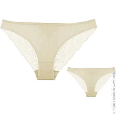 Однотонные женские трусы слипы - Donella - 214304-3 - L - Бежевый (20213) Однотонные женские трусы слипы - Donella - 214304-3 - L - Бежевый (20213)