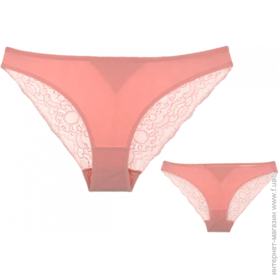 Однотонные женские трусы слипы - Donella - 214304-3 - XXL - Персиковый (3216) Однотонные женские трусы слипы - Donella - 214304-3 - XXL - Персиковый (3216)