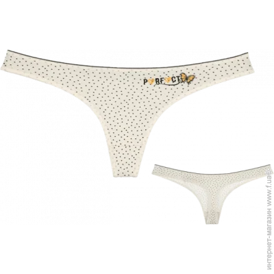 Женские трусы Трусики стринги женские с рисунком - Donella - 241049ZJ - M - Светло-бежевый (23905) Женские трусы Трусики стринги женские с рисунком - Donella - 241049ZJ - M - Светло-бежевый (23905)