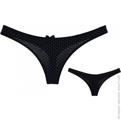 Жіночі труси Жіночі стрінги з малюнком - Donella - 24256263 - XXL - Темно-синій, горошок (2444) Жіночі труси Жіночі стрінги з малюнком - Donella - 24256263 - XXL - Темно-синій, горошок (2444)