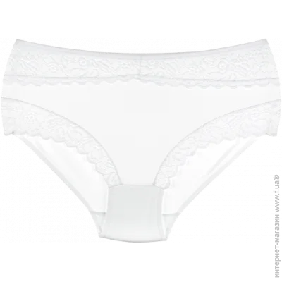 Великі жіночі труси з мереживом - Donella - 254321 - 4XL - Білий (8010) Великі жіночі труси з мереживом - Donella - 254321 - 4XL - Білий (8010)