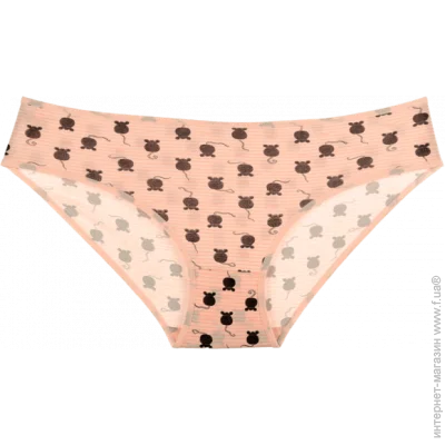 Женские трусы Трусики женские с рисунком - Donella - 311012 - XL - Персиковый (24303) Женские трусы Трусики женские с рисунком - Donella - 311012 - XL - Персиковый (24303)
