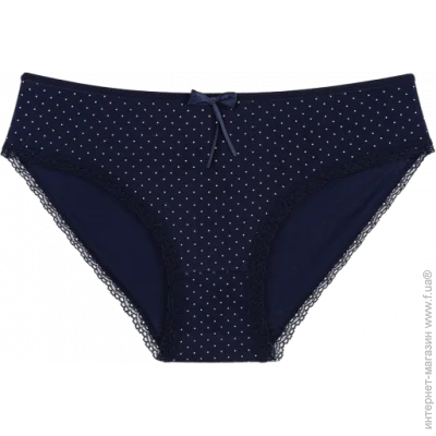 Женские трусы Женские трусики слипы с кружевом - Donella - 31256263 - XL - Темно-синий, горошек (3393) Женские трусы Женские трусики слипы с кружевом - Donella - 31256263 - XL - Темно-синий, горошек (3393)