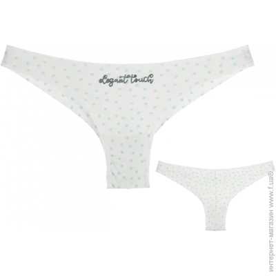 Жіночі труси бразиліана з малюнком Горошок - Donella - 401037EA - M - Білий (горошок) (24663) Жіночі труси бразиліана з малюнком Горошок - Donella - 401037EA - M - Білий (горошок) (24663)