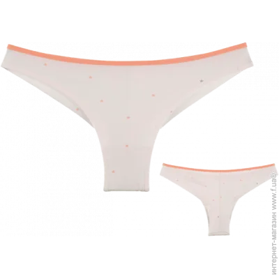Жіночі труси Жіночі трусики бразиліани з малюнком - Donella - 401119 - M - Білий (24814) Жіночі труси Жіночі трусики бразиліани з малюнком - Donella - 401119 - M - Білий (24814)