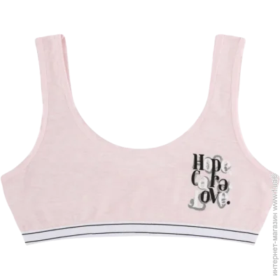 Підлітковий топ з написом на широких бретельках - Donella - 6071PB31 - 158-164 см - Світло-рожевий (51426) Підлітковий топ з написом на широких бретельках - Donella - 6071PB31 - 158-164 см - Світло-рожевий (51426)