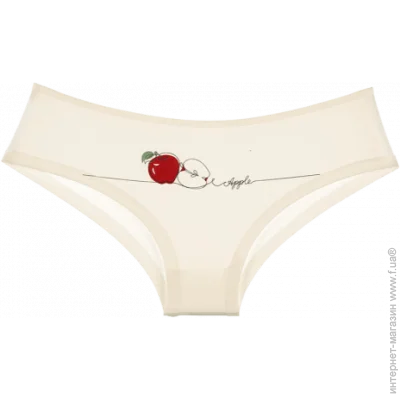 Жіночі труси Шортики Donella с принтом Яблуко Apple - Donella - 39711064EM - M - Молочний (Apple) (26267) Жіночі труси Шортики Donella с принтом Яблуко Apple - Donella - 39711064EM - M - Молочний (Apple) (26267)