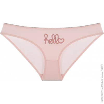 Жіночі труси Трусики сліпи з принтом Hello - Donella - 21711054VH - S - Рожевий (17925) Жіночі труси Трусики сліпи з принтом Hello - Donella - 21711054VH - S - Рожевий (17925)