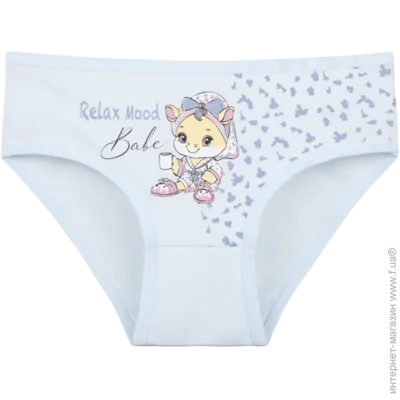 Труси сліпи для дівчинки з принтом Relax Mood Babe - Donella - 4171PB107 - 86-92 см - Світло-блакитний (52192) Труси сліпи для дівчинки з принтом Relax Mood Babe - Donella - 4171PB107 - 86-92 см - Світло-блакитний (52192)