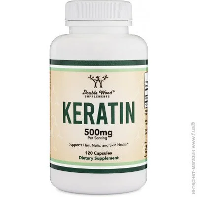    Double Wood Keratin 500 mg ( 2 ), 120 capsules (00000038257)