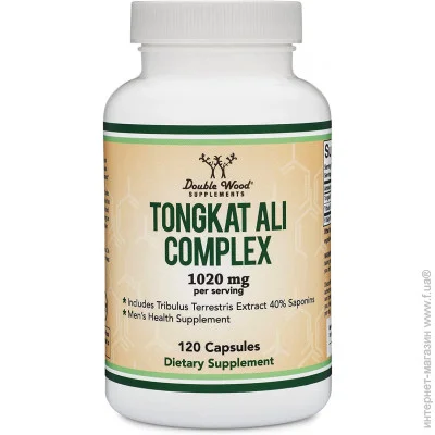     Double Wood Tongkat Ali Extract Complex 1020 mg 120 capsules (00000037539)