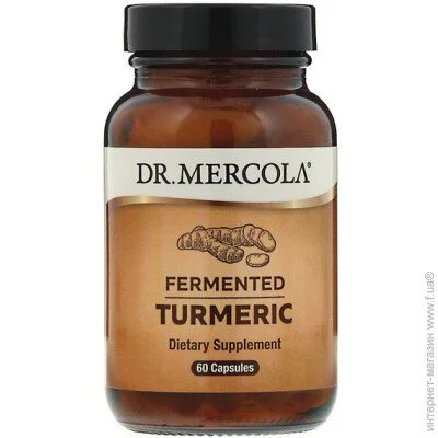   Dr. Mercola Fermented Turmeric 60 Caps MCL-03236 (000001258)