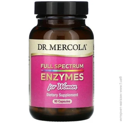   Dr. Mercola Full Spectrum Enzymes for Women 90 Caps (000021407)