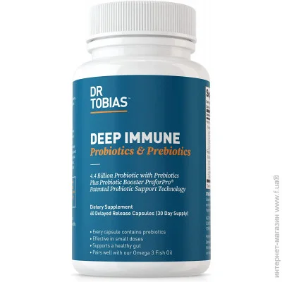   Dr. Tobias Deep Immune Probiotics 60  (4384304386)