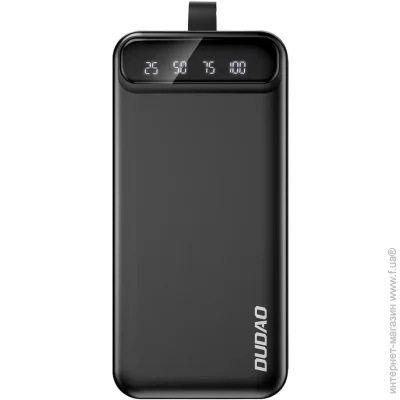  Dudao K8S+ 30000mAh 10W Black (6973687240769)