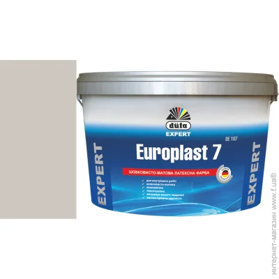 Dufa Краска латексная водоэмульсионная Europlast 7 DE 107 шелковистый мат VN 2756 Утро в степи 5л Dufa Краска латексная водоэмульсионная Europlast 7 DE 107 шелковистый мат VN 2756 Утро в степи 5л