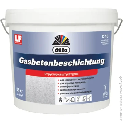 Dufa  ,   Gasbetonbeschichtung D 10 25  
