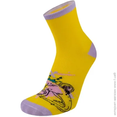 Duna Шкарпетки дитячі унісекс 5419 р. 18–20 жовтий з малюнком Duna Шкарпетки дитячі унісекс 5419 р. 18–20 жовтий з малюнком