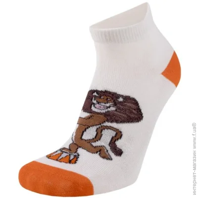 Duna Шкарпетки дитячі унісекс 5424 р. 20–22 молочний із малюнком Duna Шкарпетки дитячі унісекс 5424 р. 20–22 молочний із малюнком