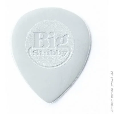 Dunlop Manufacturing  Dunlop 4450 Nylon Big Stubby Guitar Pick 1.0 mm (1 .)