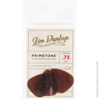  Dunlop Manufacturing  Dunlop 510P.73 Primetone Standard Sculpted Plectra Player"s Pack 0.73 mm (3 .)