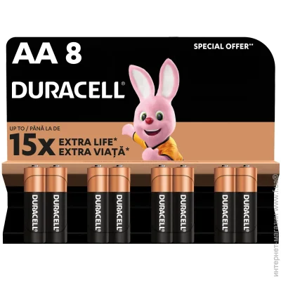  Duracell AA 8.   (81417083)