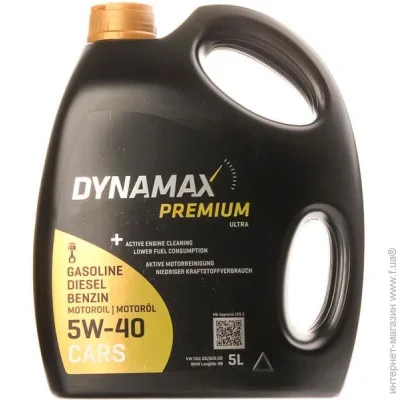   Dynamax ultra 5w40 5 (8586016015693)