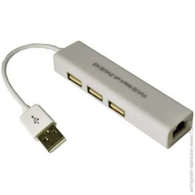 USB- Dynamode USB2.0-RJ45-HUB3