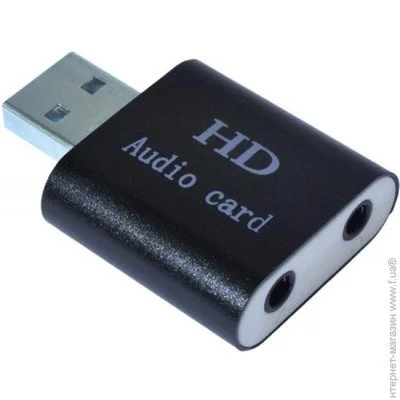   Dynamode USB-SOUND7-ALU Black