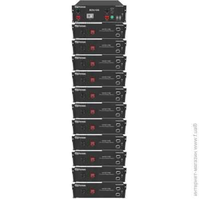    Dyness HV51100-11-56.32kW 614.4V/100Ah LiFePO4