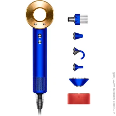  Dyson HD07 Supersonic 23.75K Blue/Gold