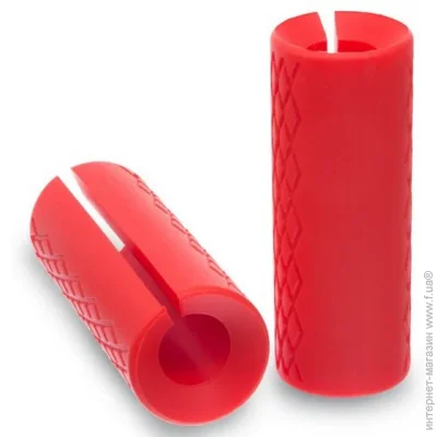 Easyfit Расширители грифа EF-11791 красные 12,7 х 5,5 см 2 шт Easyfit Расширители грифа EF-11791 красные 12,7 х 5,5 см 2 шт