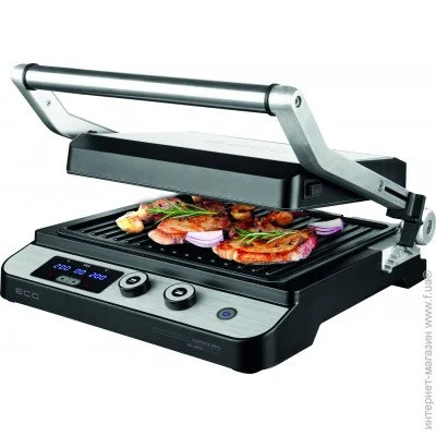Электрогриль прижимной ECG KG 1000 Gourmet Электрогриль прижимной ECG KG 1000 Gourmet