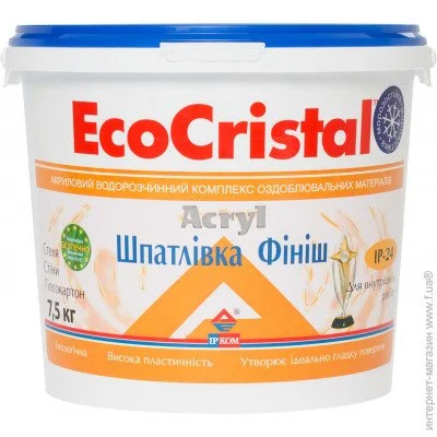 Ecocristal Шпаклевка Финиш ИР-24 7,5 кг Ecocristal Шпаклевка Финиш ИР-24 7,5 кг