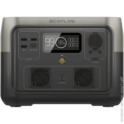   EcoFlow RIVER 2 Max 500W 512Wh (ZMR610-B-EU)