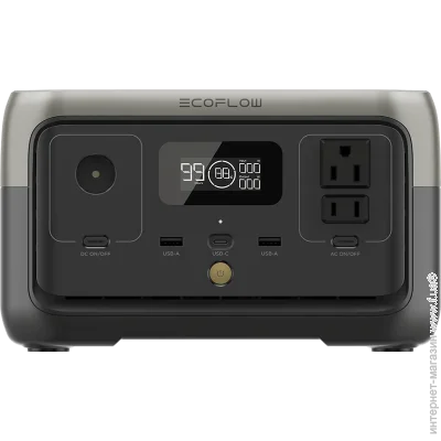   EcoFlow RIVER 2 300W 256Wh (ZMR600-B-SA) ( )
