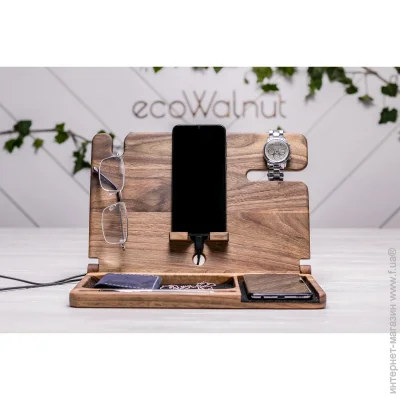               EcoWalnut Dock Station (0275)
