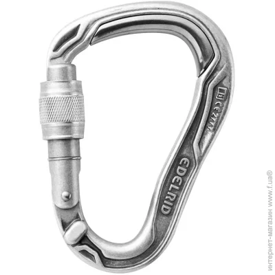 Edelrid  HMS Bulletproof Screw Eco Dark Steel (1017-737890001070)