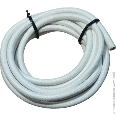 Electraline Кабель текстильний H05VV-F 3x0,75 білий мідь Electraline Кабель текстильний H05VV-F 3x0,75 білий мідь