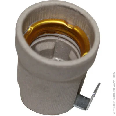 Electrohouse Патрон керамический E27 с планкой (EH-LMP-1292) Electrohouse Патрон керамический E27 с планкой (EH-LMP-1292)