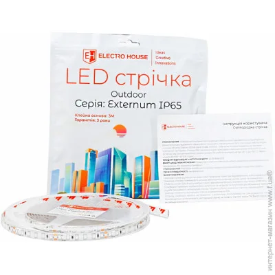 Electrohouse LED  18 24  2835 240  100/   6500 ( Externum),  3  (EH-STR9IP)