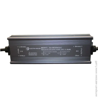 Electrohouse LED   200  24  (  IP67),  2  (EH-DR200W24G)