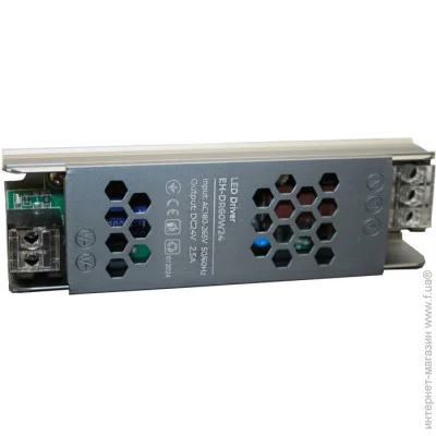 Electrohouse LED   60  24  (  IP20),  2  (EH-DR60W24)