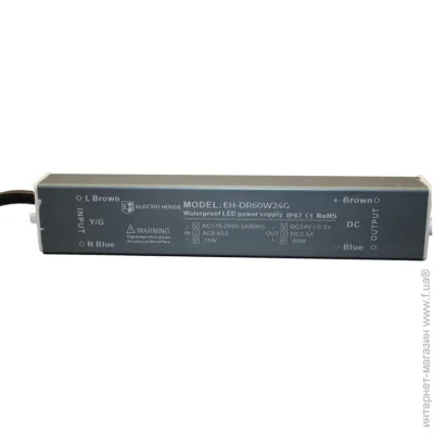 Electrohouse LED   60  24  (  IP67),  2  (EH-DR60W24G)