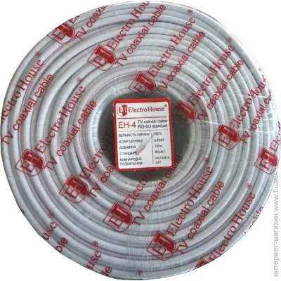 Electrohouse   RG-6U 100% CCS 1,02   100   / (EH-4)