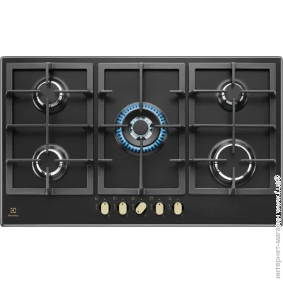 Варильна поверхня газова Electrolux KGS9536RN емаль Варильна поверхня газова Electrolux KGS9536RN емаль